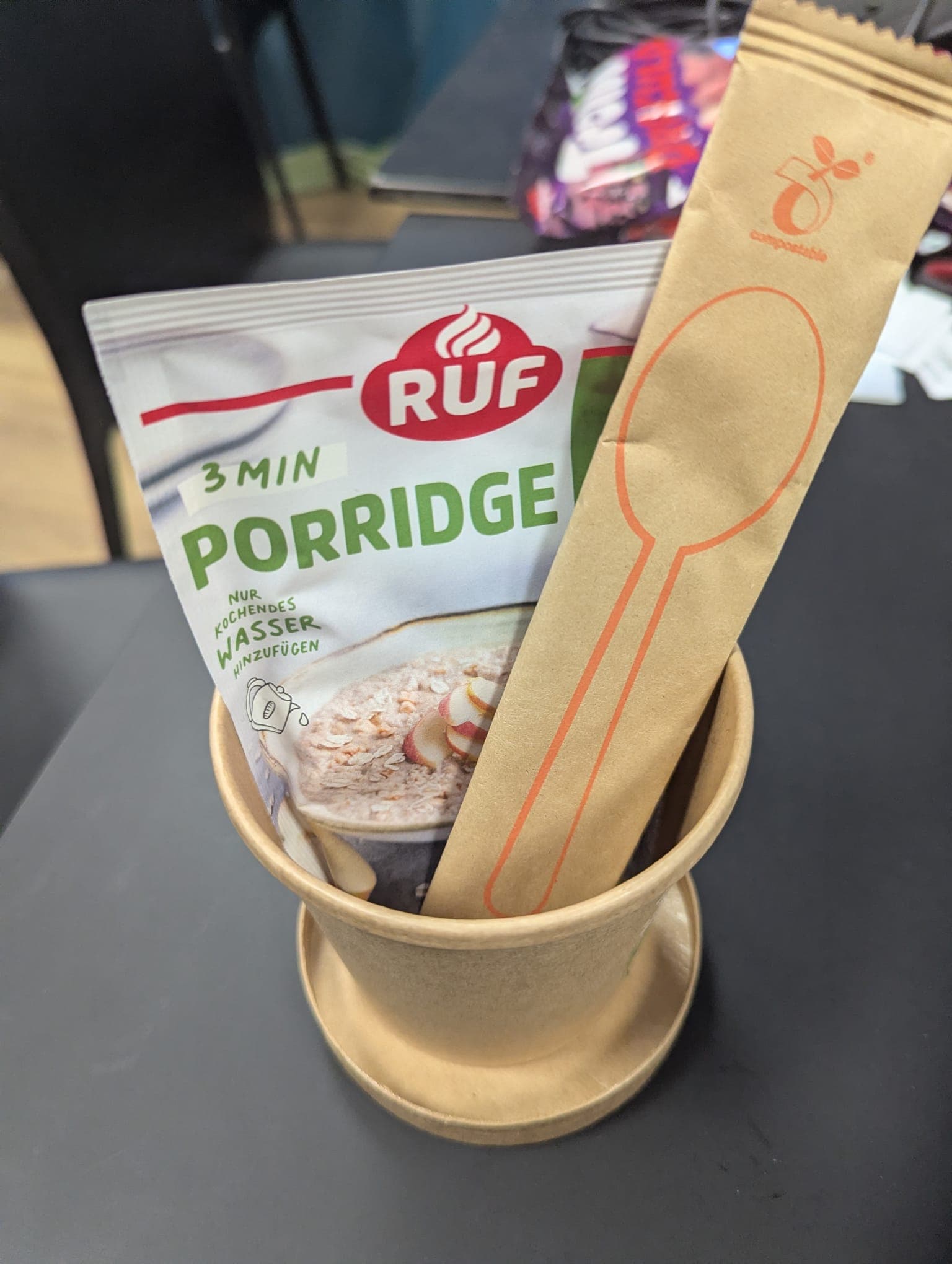 Porridge to Go, belegte Brötchen, Butterbrezel - das kleine Frühstück