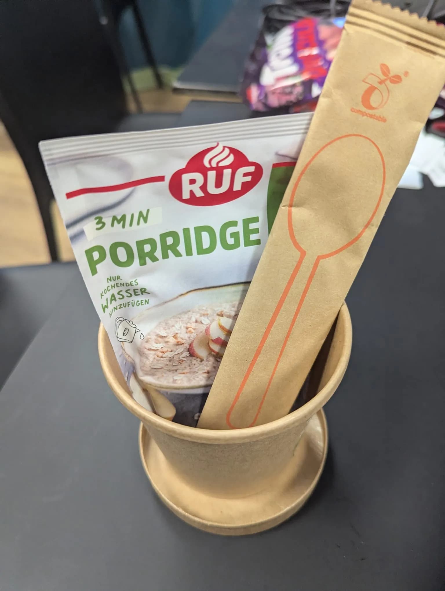 Porridge to Go, belegte Brötchen, Butterbrezel - das kleine Frühstück